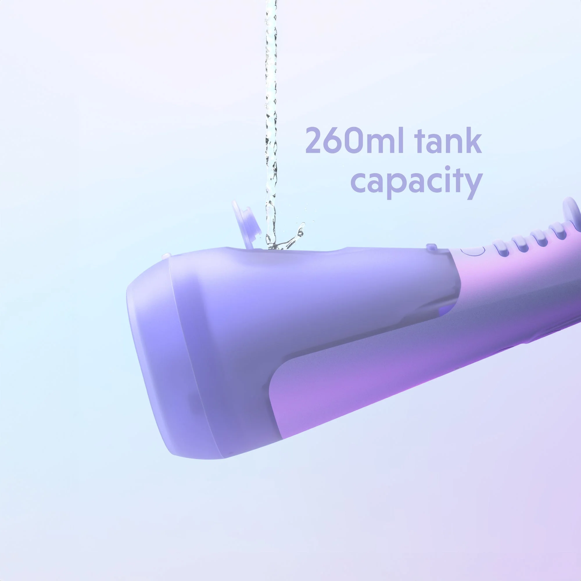 Ordo Hydro Sonic Water Flosser & 3x Floss Tips Dental Selection Bundle - Pearl Violet - Image 7