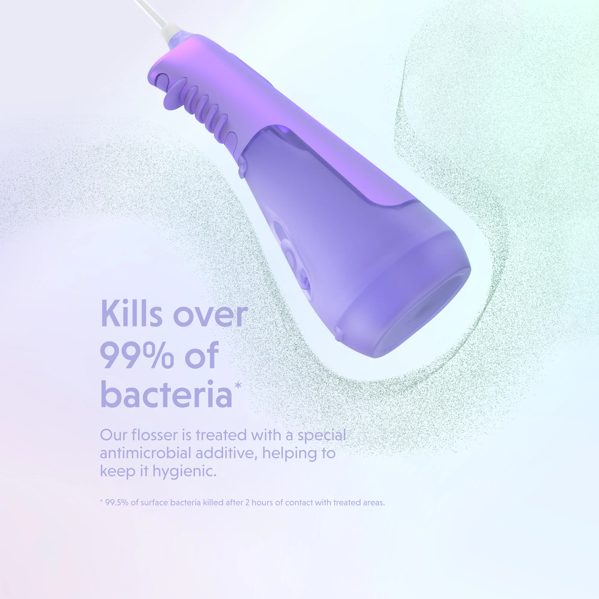 Ordo Hydro Sonic Water Flosser - Pearl Violet - Image 4