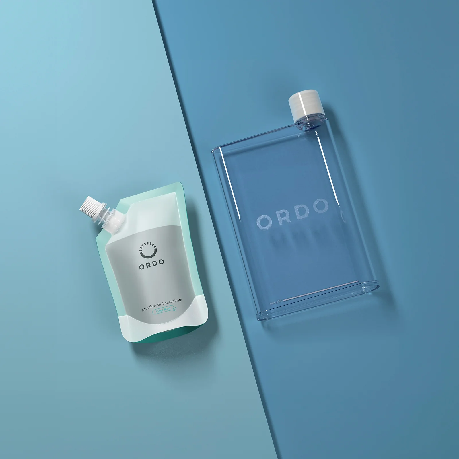 Ordo Reusable Mouthwash Bottle & Concentrate Bundle - Image 4