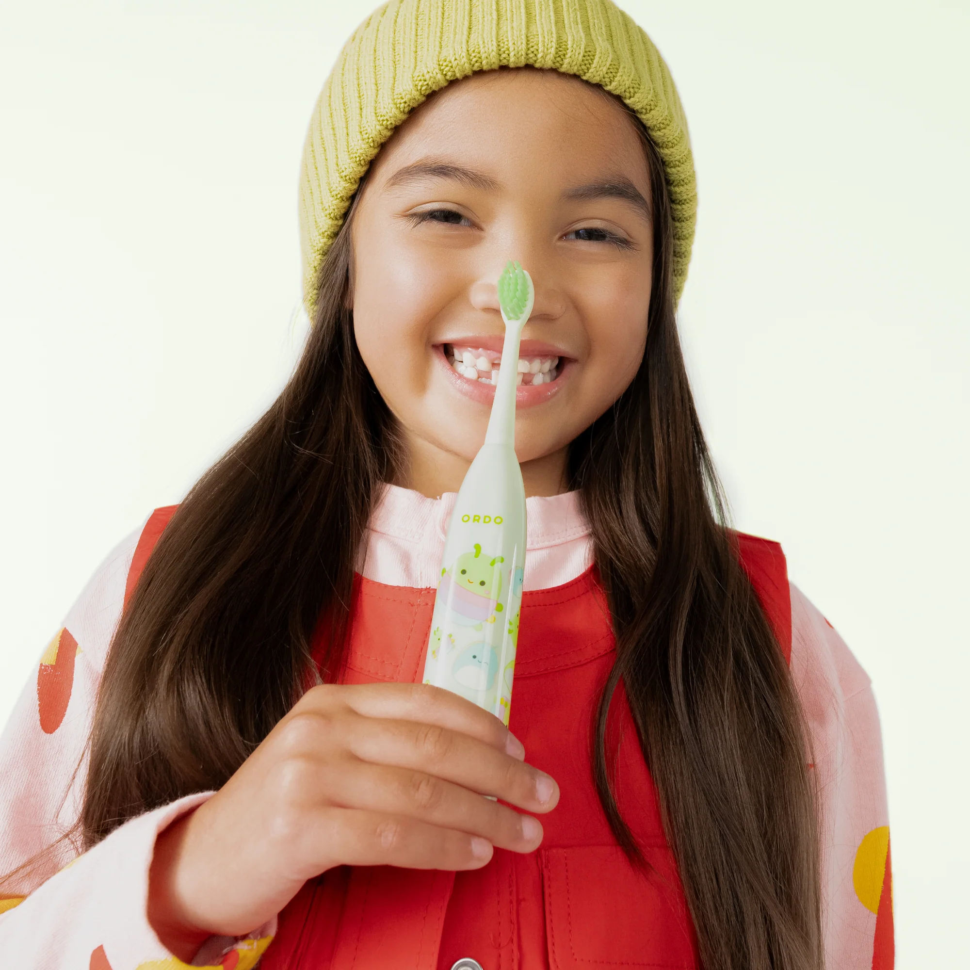 Ordo Sonic Kids Battery Toothbrush - Squishmallows Rutabaga - Image 3