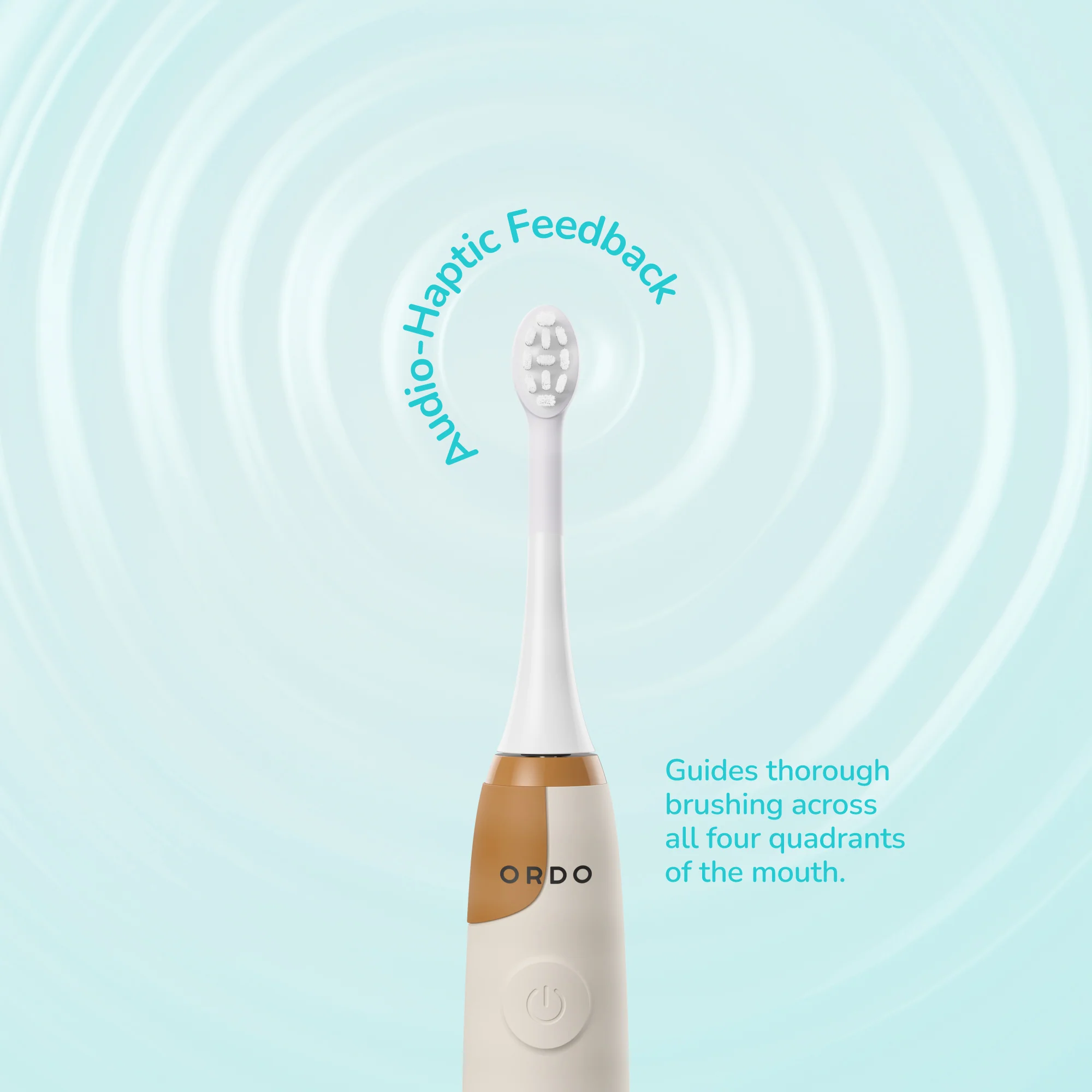 Ordo Sonic Kids Rechargeable Toothbrush & 4x Brush Heads - White - Squishmallows Cam - Image 6