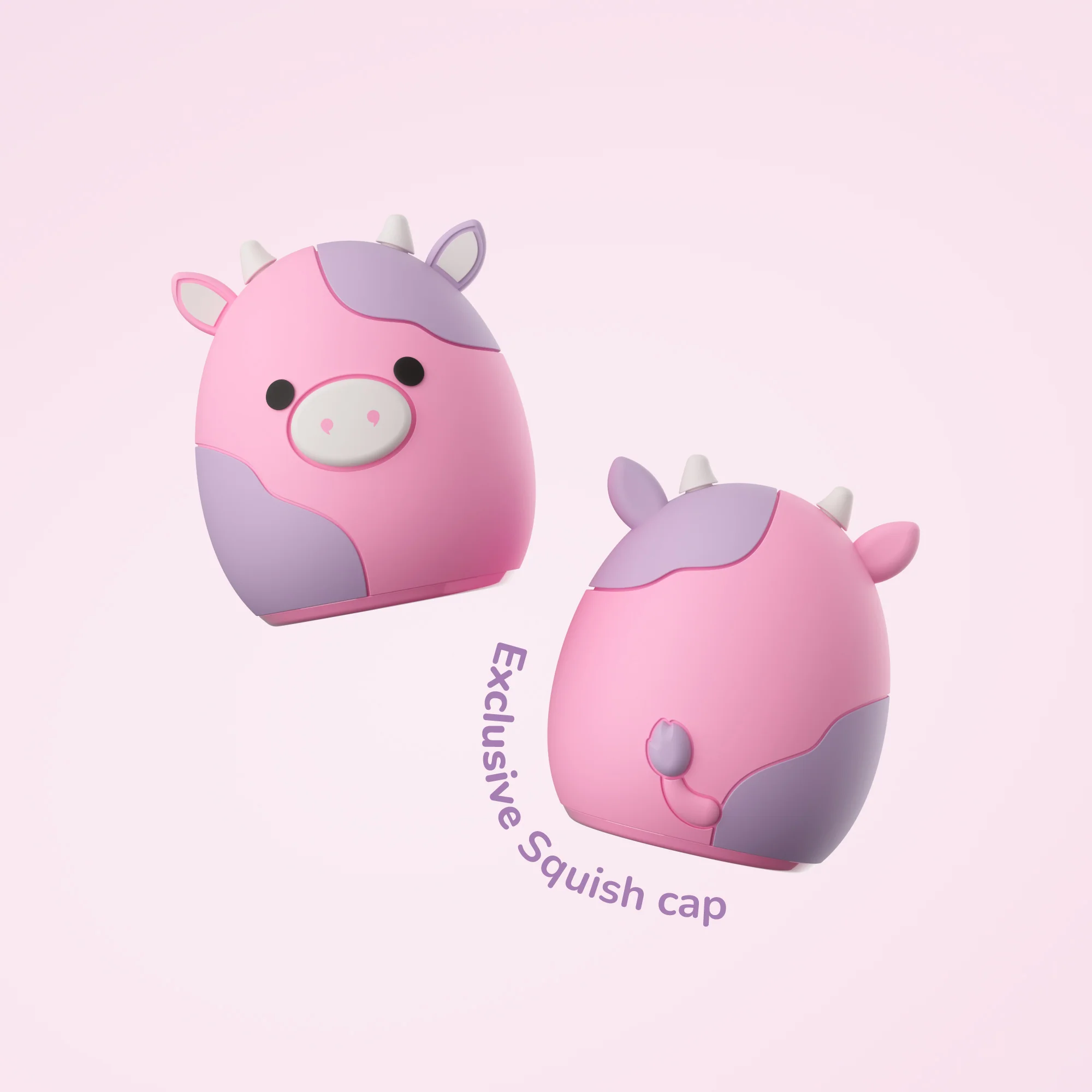 Ordo Sonic Kids Rechargeable Toothbrush & 4x Brush Heads - White - Squishmallows Patty - Image 8