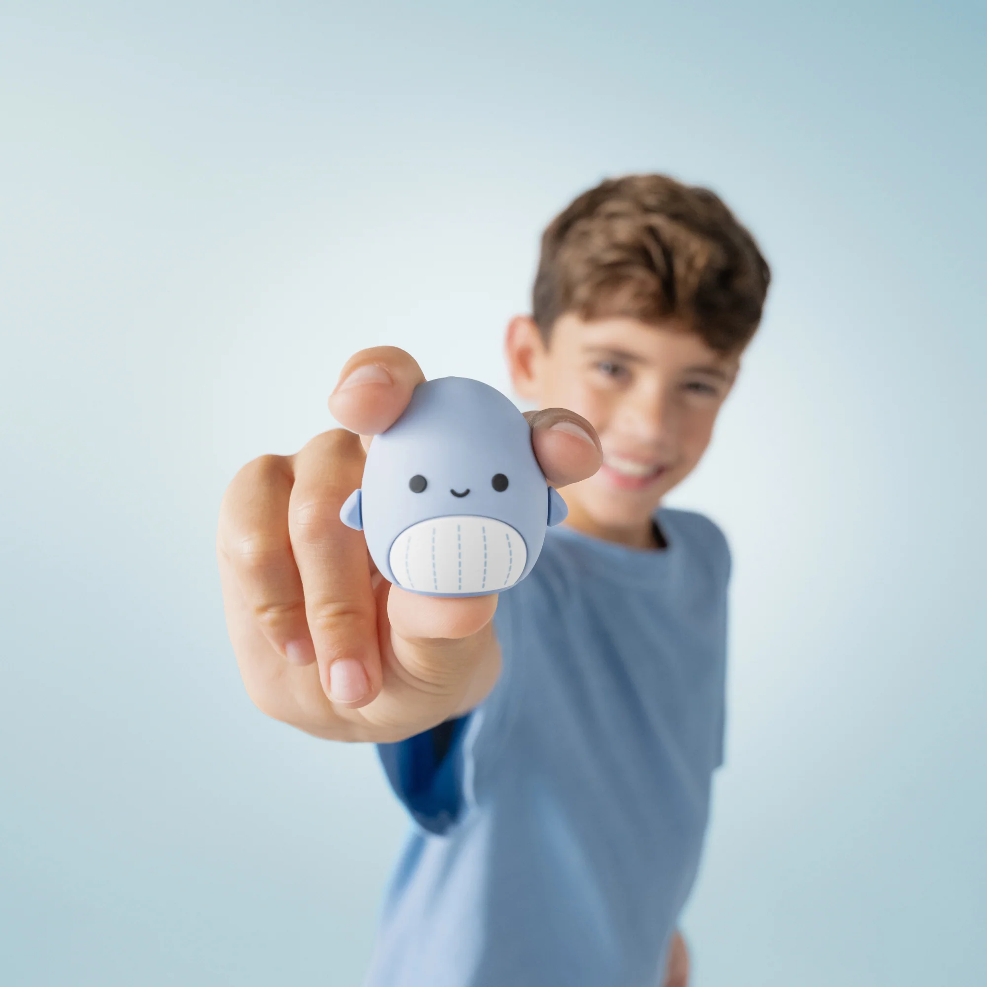 Ordo Sonic Kids Rechargeable Toothbrush & 4x Brush Heads - White - Squishmallows Samir - Image 7