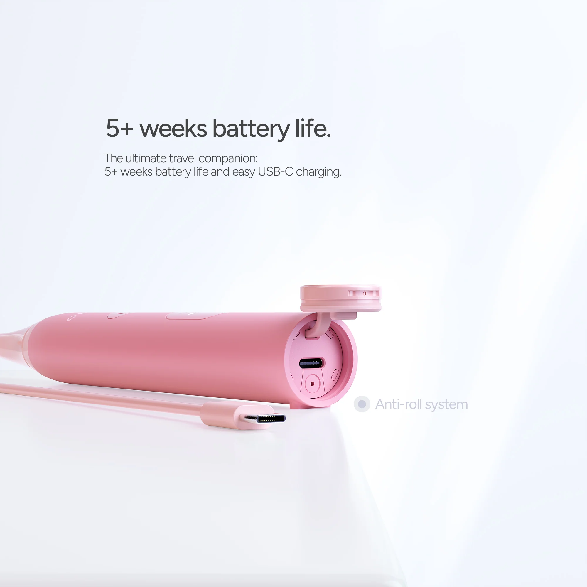 Ordo Sonic Lite Electric Toothbrush - Petal - Image 4