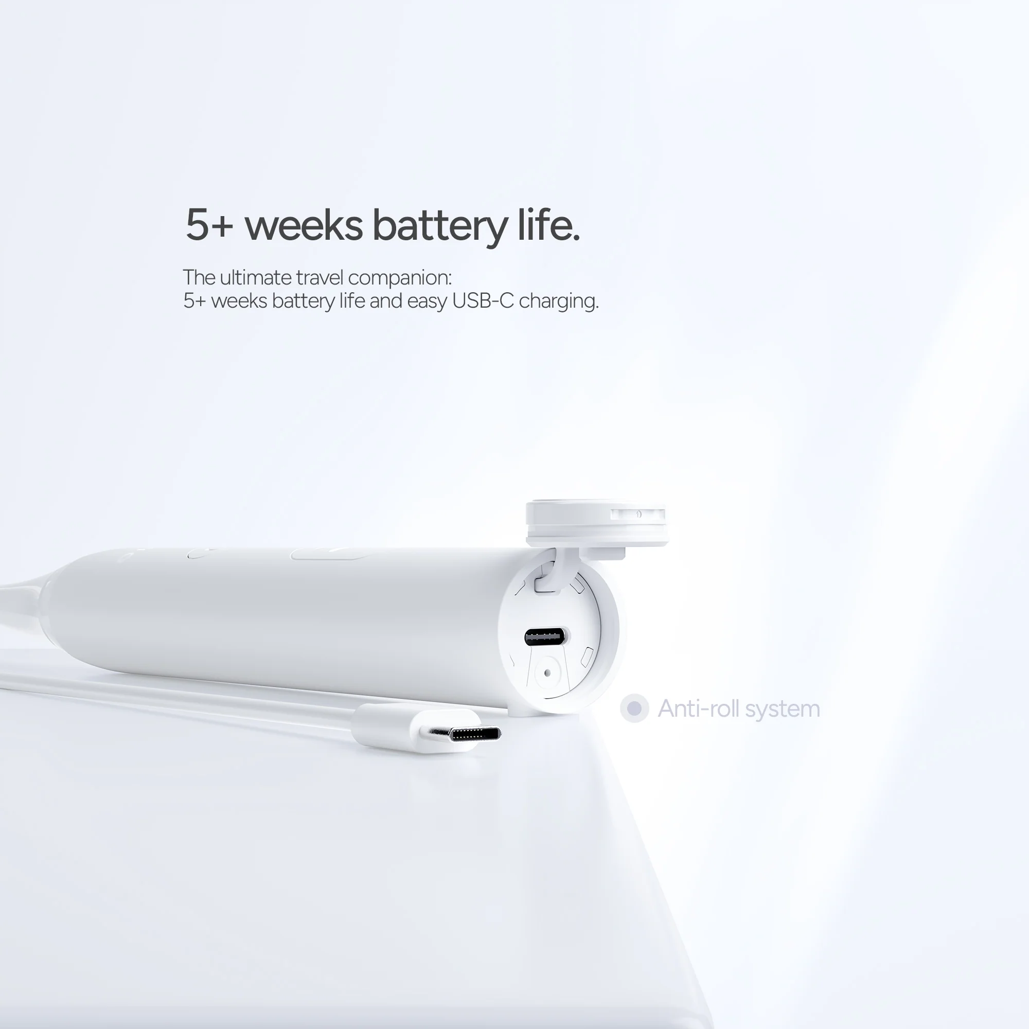 Ordo Sonic Lite Electric Toothbrush - Snow - Image 4