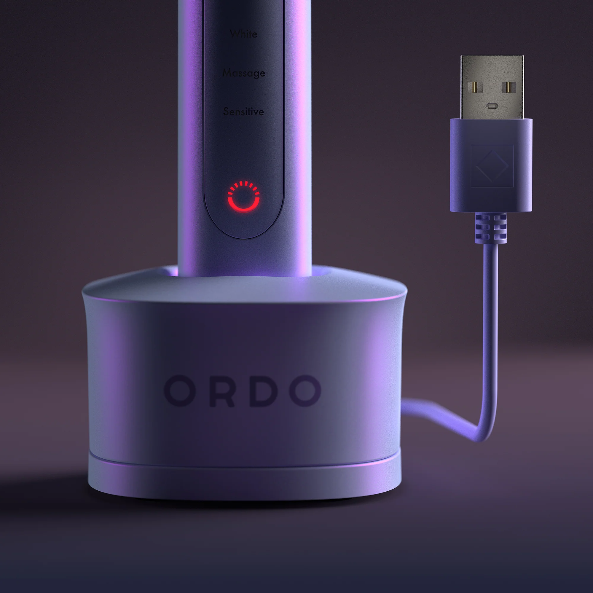 Ordo Sonic+ Toothbrush & Charging Travel Case - Pearl Violet - Image 10