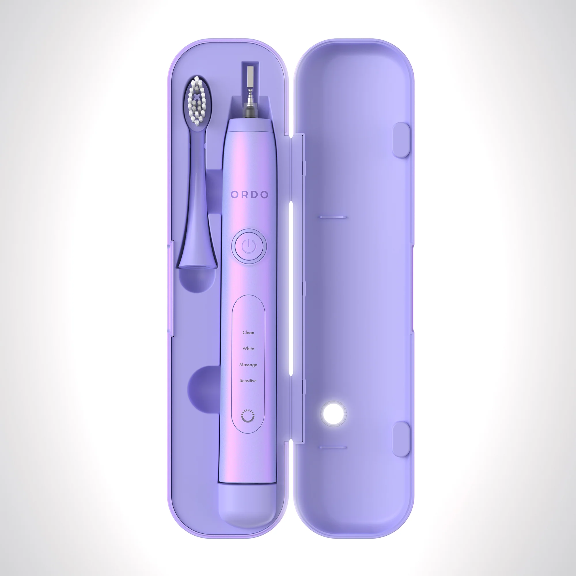 Ordo Sonic+ Toothbrush & Charging Travel Case - Pearl Violet - Image 5