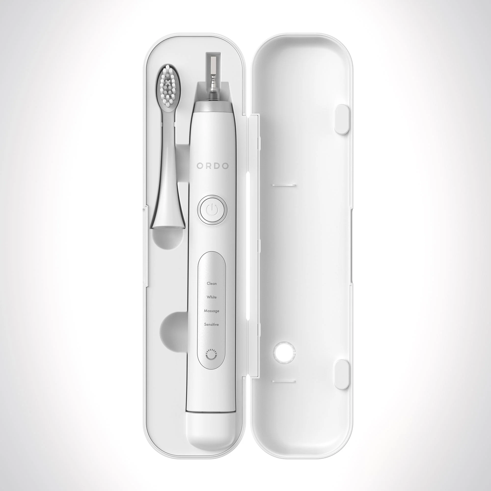 Ordo Sonic+ Toothbrush & Charging Travel Case - White - Image 5