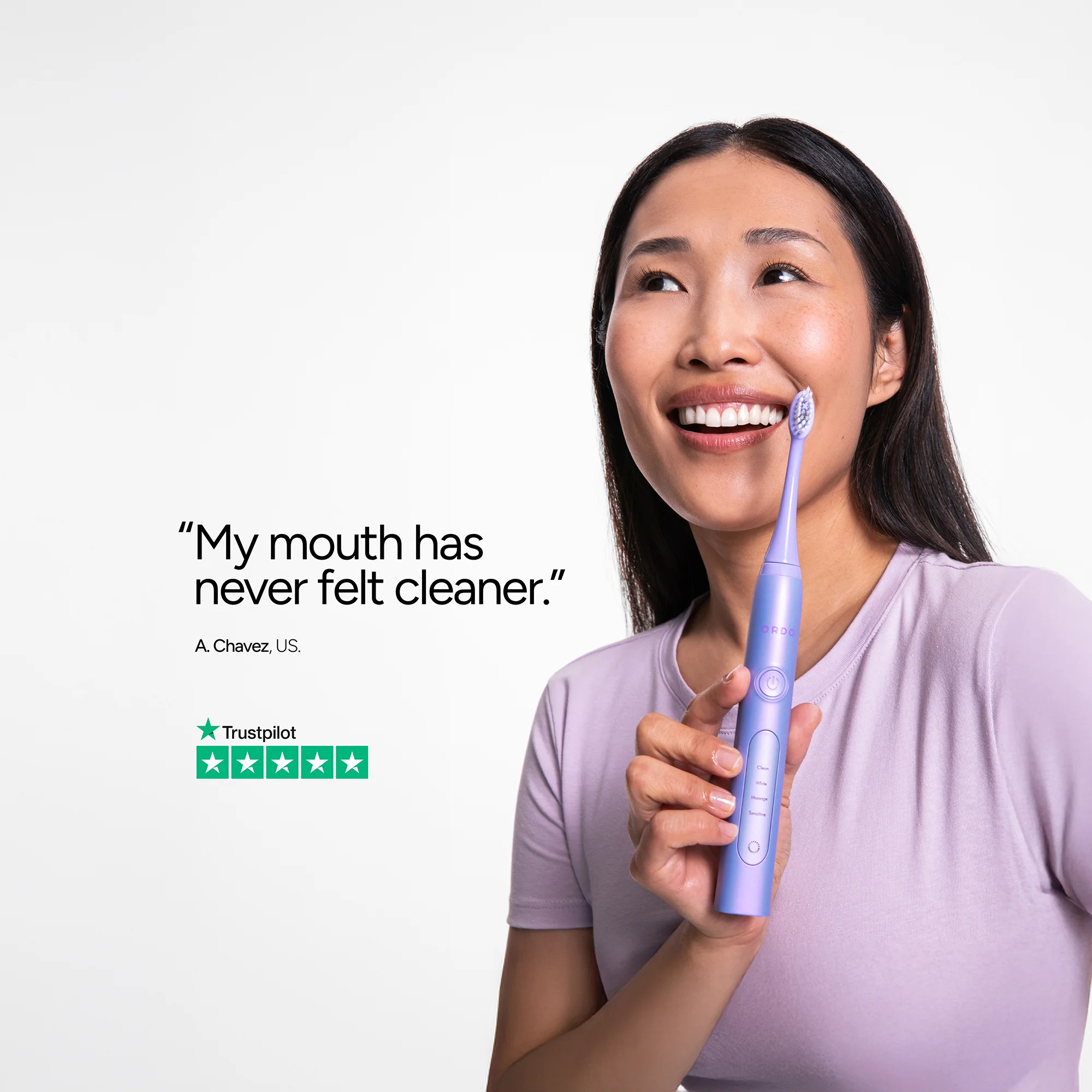 Ordo Sonic+ Toothbrush Pearl Violet - Image 7