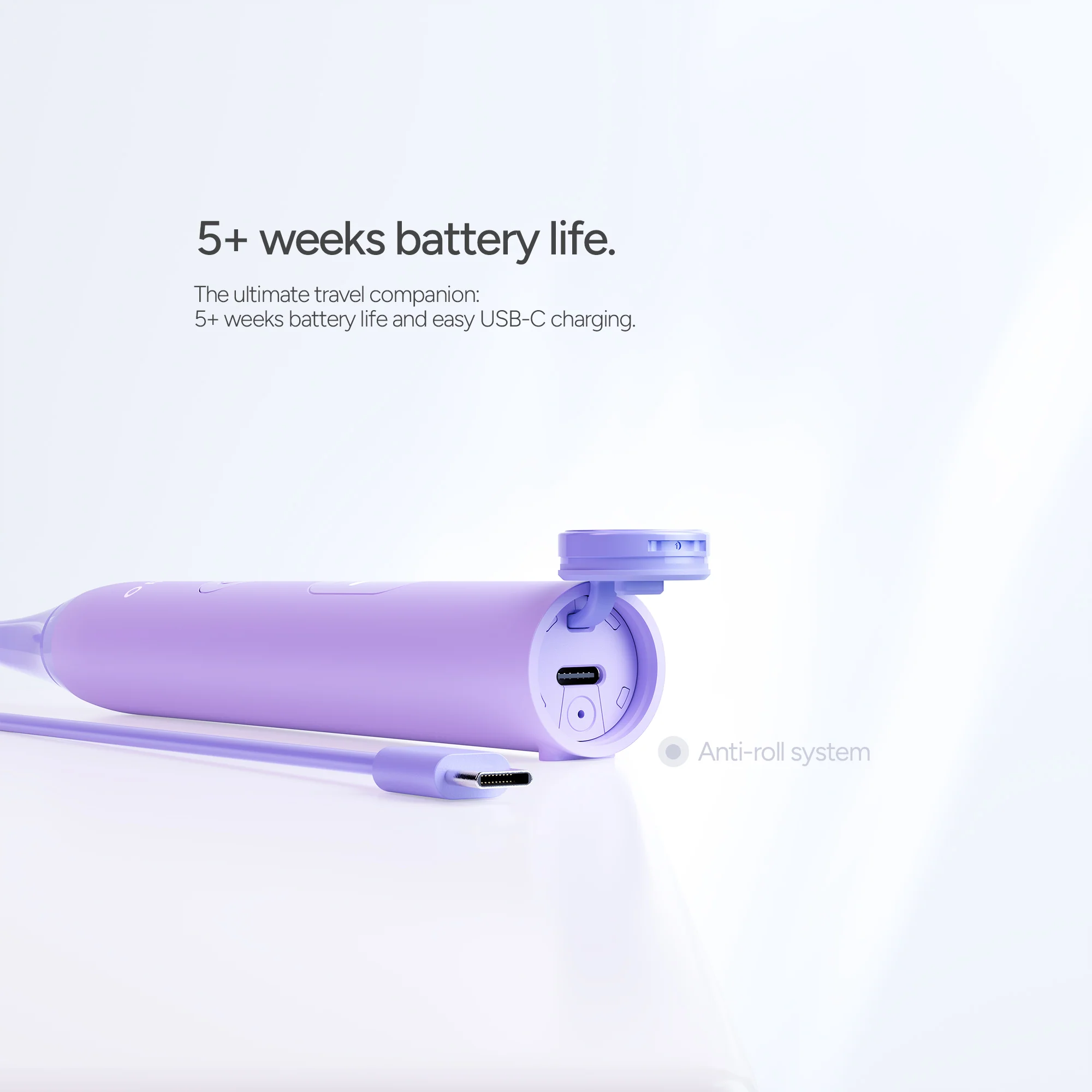 Ordo Sonic Lite Electric Toothbrush - Lavender - Image 4
