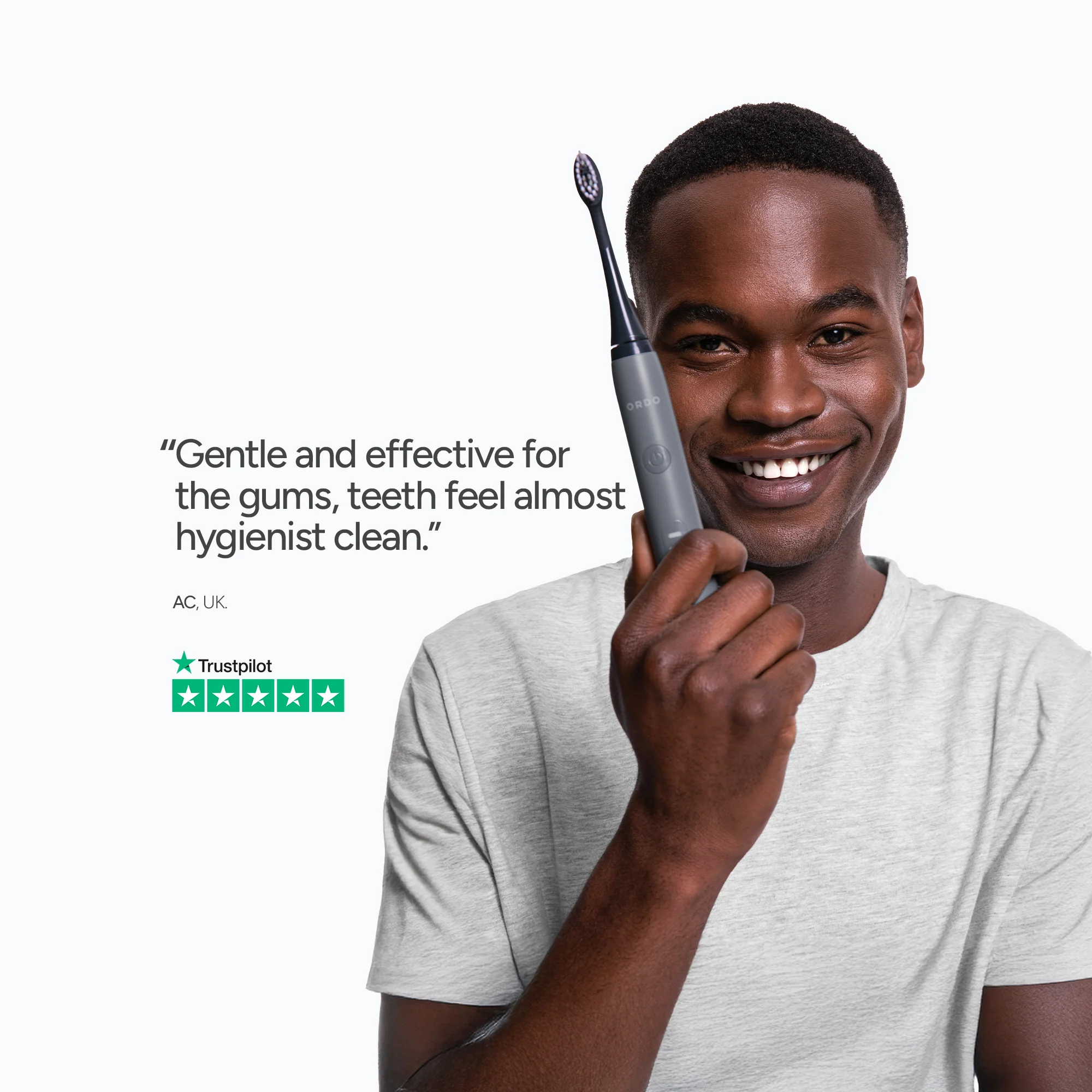 Ordo Sonic Lite Electric Toothbrush - Stone - Image 7